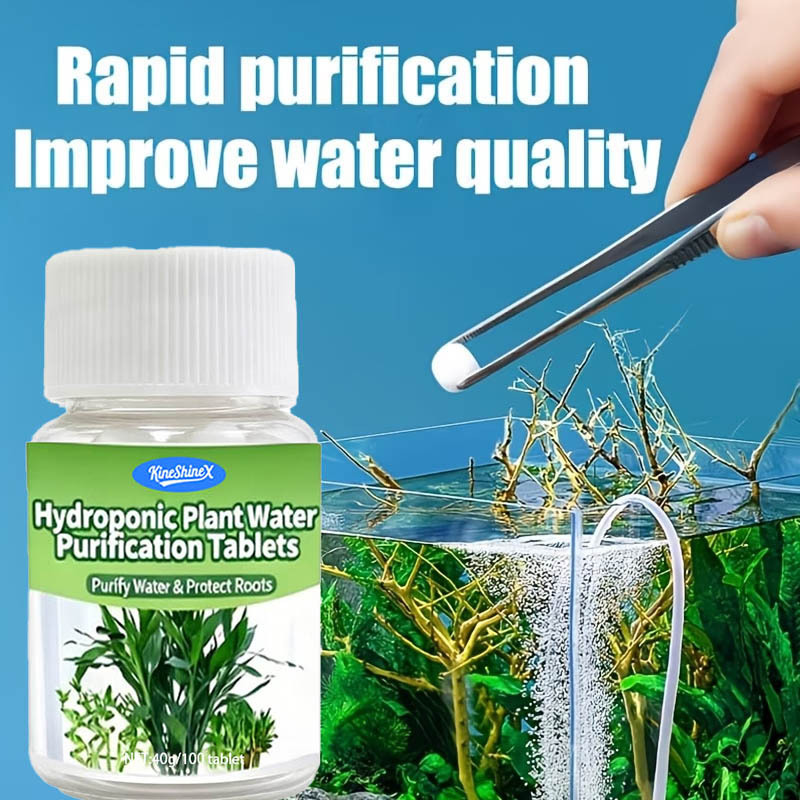 Hydroponic Grow Pod - Hydroponic Water Purification Tablets-Instant Water Suitable