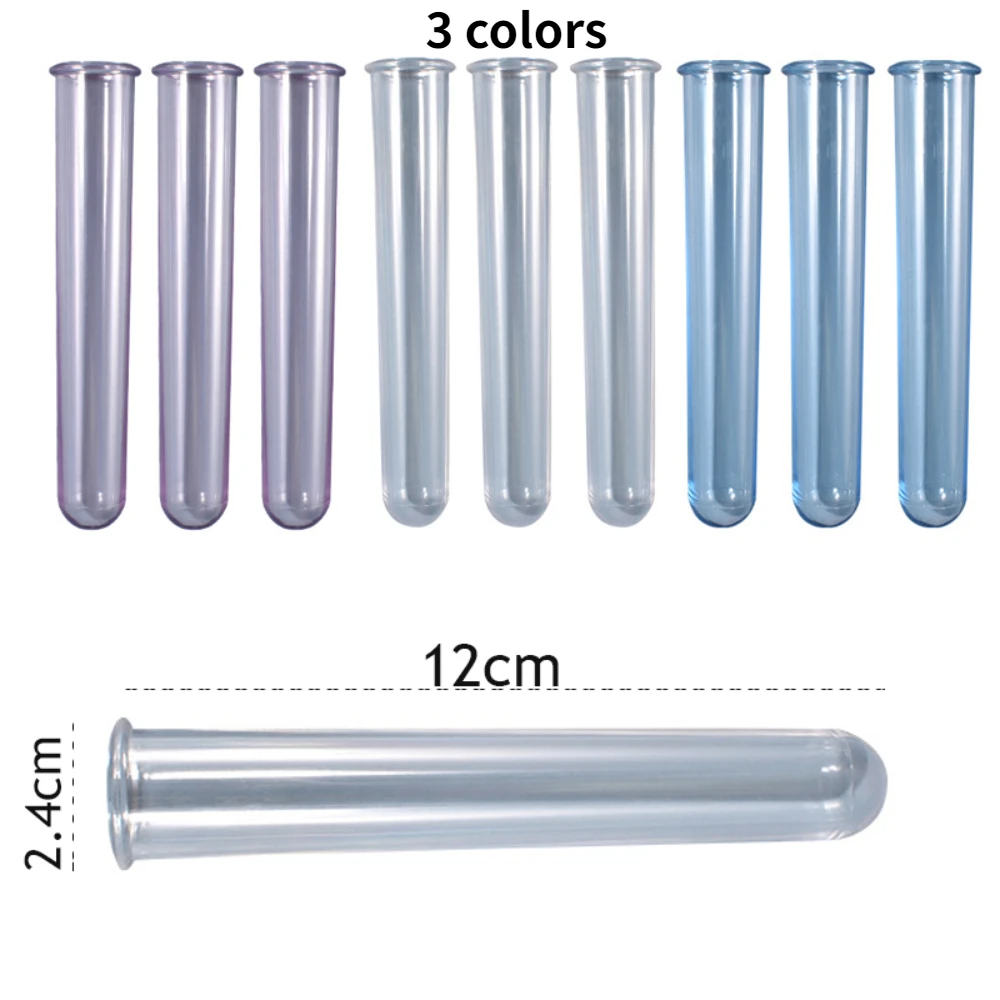 Hydroponic Grow Pod - 3/5//10Pcs Acrylic Test Tubes Plant Incubator