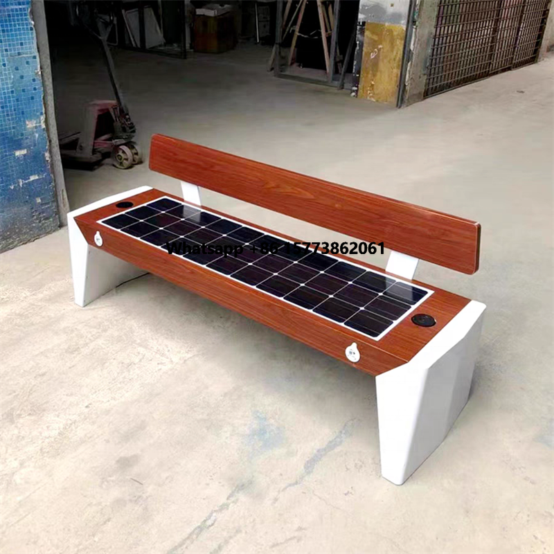 Smart Garden Design - Simple Design Smart Solar Garden Bench