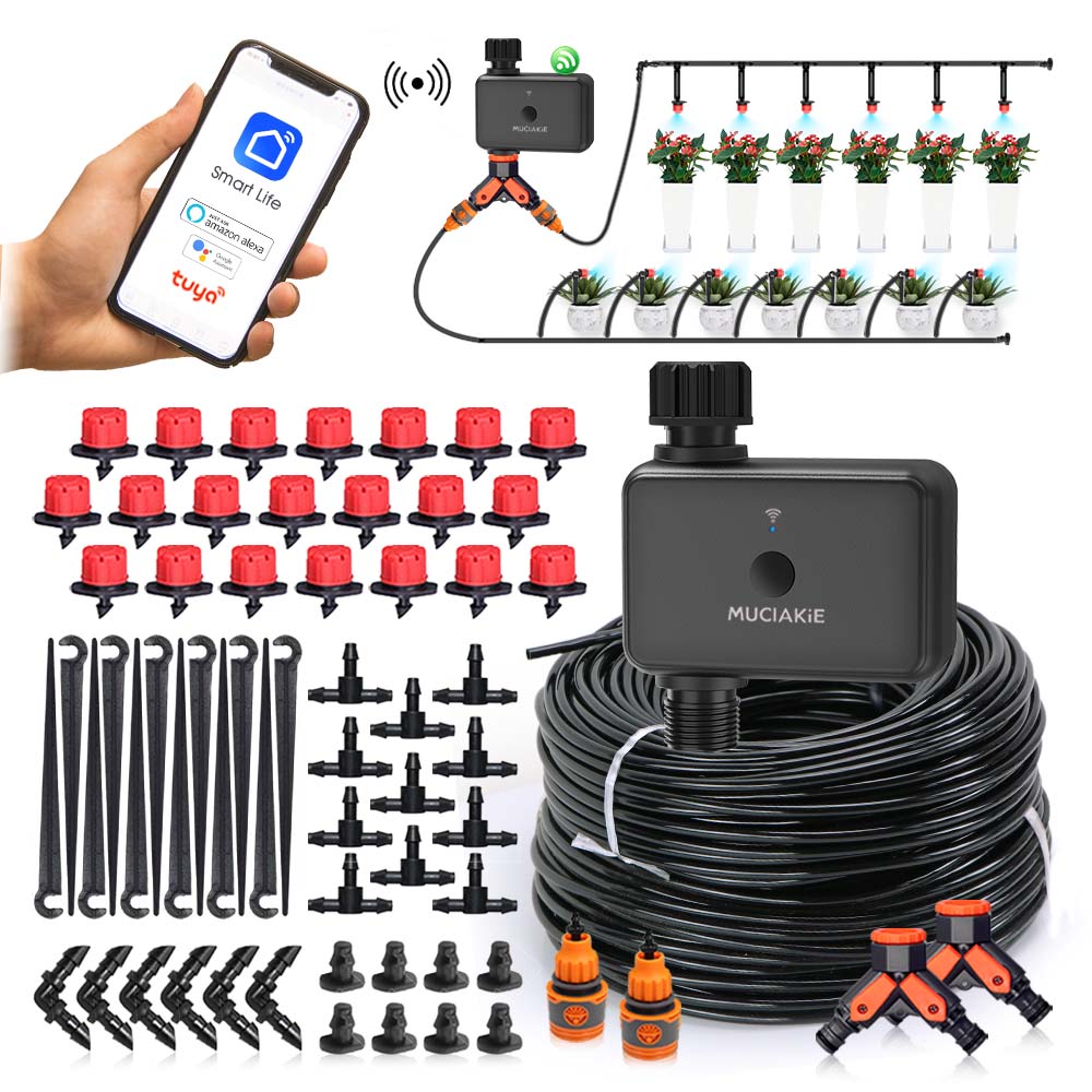 Smart Garden System - 30-10m Garden Dual-band WiFi Timer Irrigation