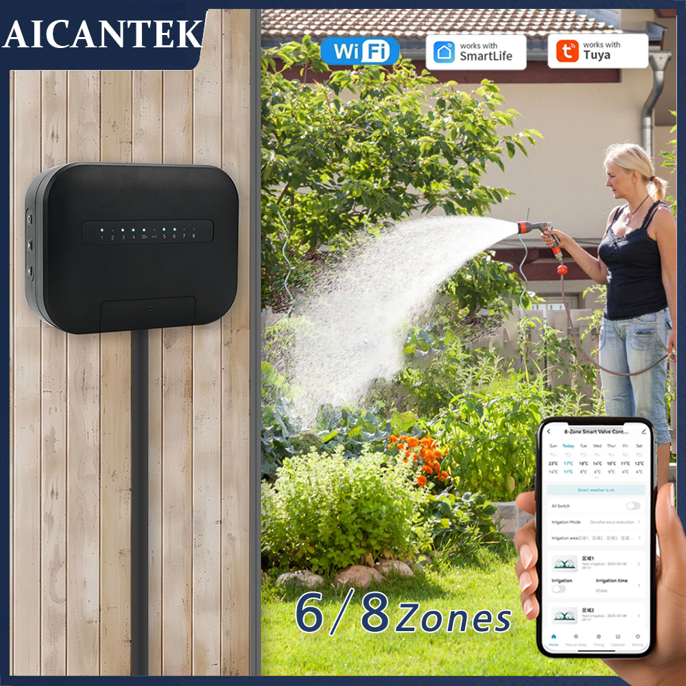 Smart Garden System - 8 Zones Wifi Tuya Smart Garden