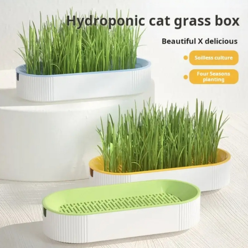 Hydroponic Grow Pod - Hydroponic Cat Grass Box Cat Treats