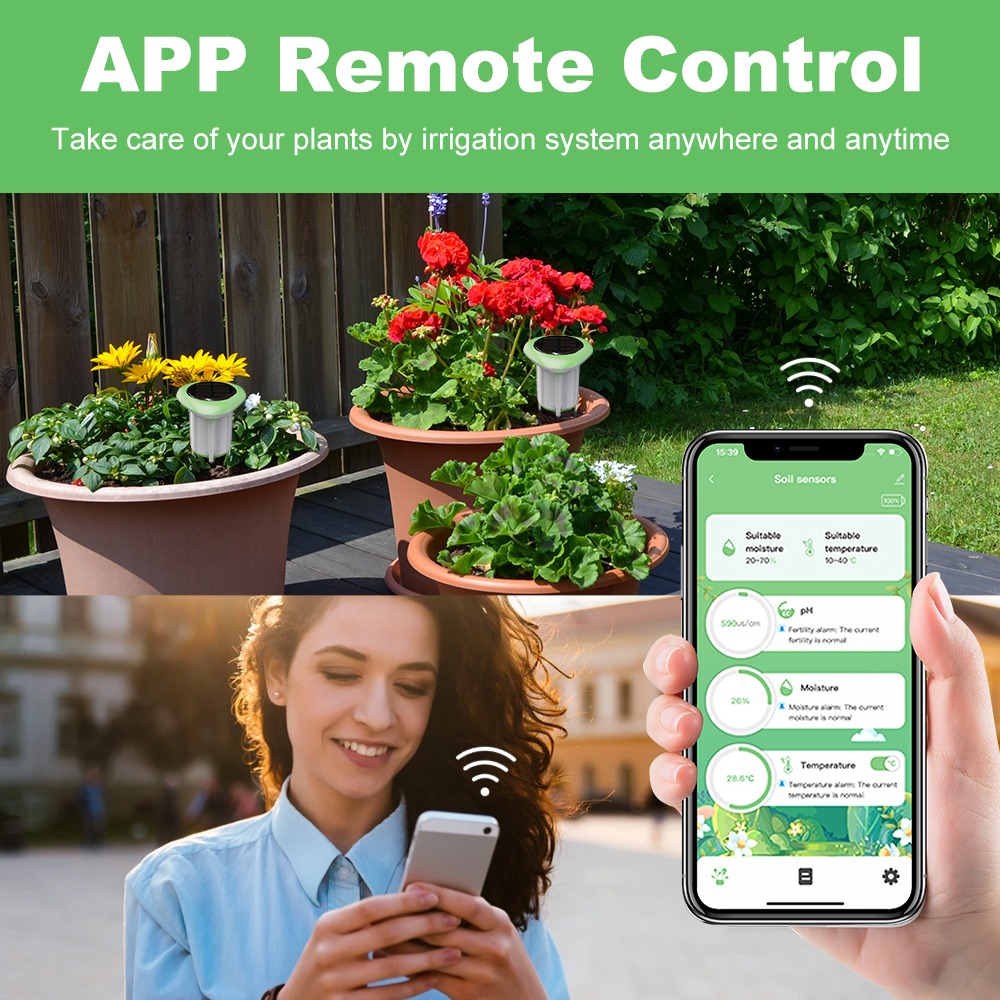 MANHOT WiFi Smart Solar Soil S - огляд і ціна Smart Garden Solar