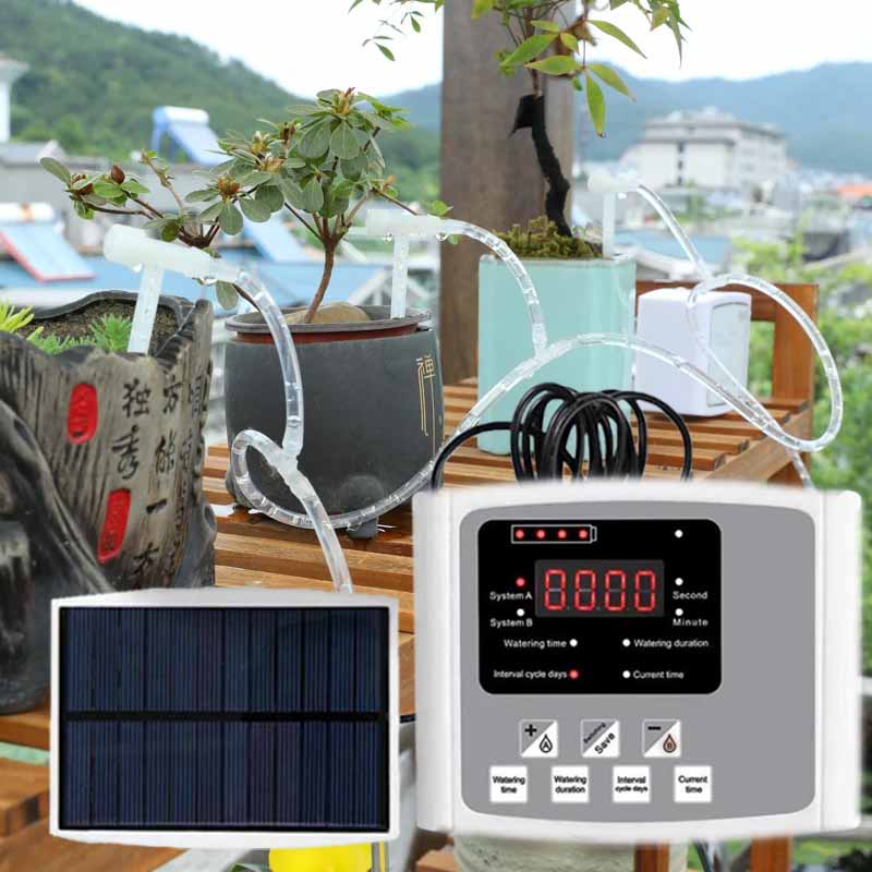 Automatic Solar Energy Drip Ir - огляд і ціна Smart Garden Water Timer