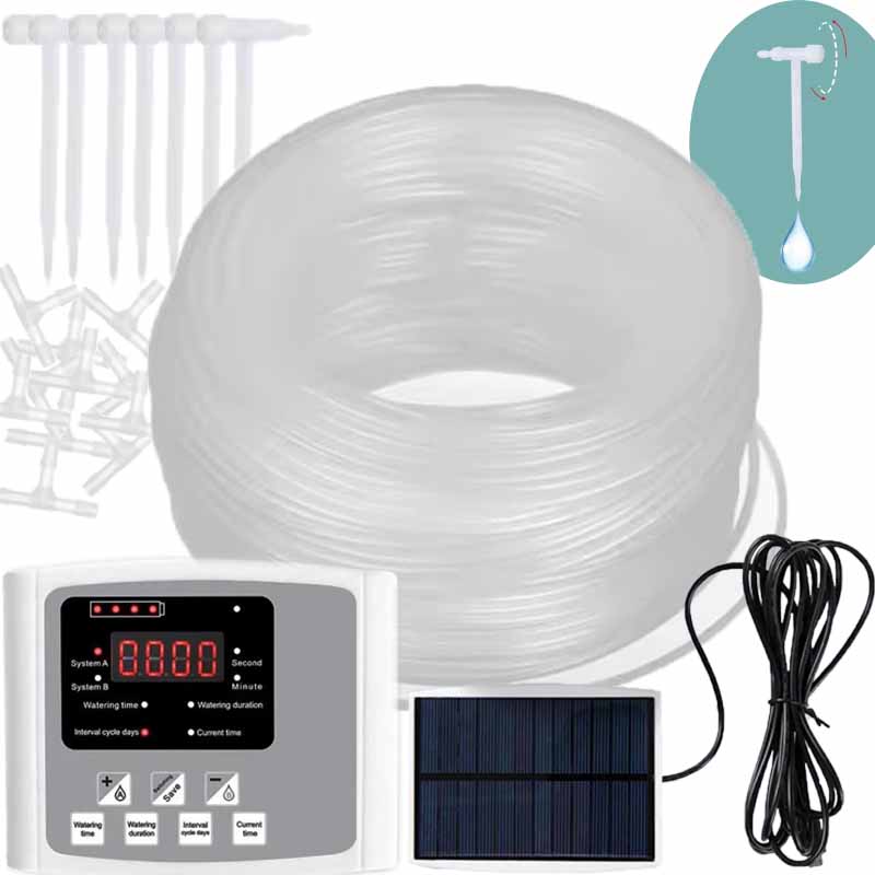 Automatic Solar Energy Drip Ir - огляд і ціна Smart Garden Water Timer