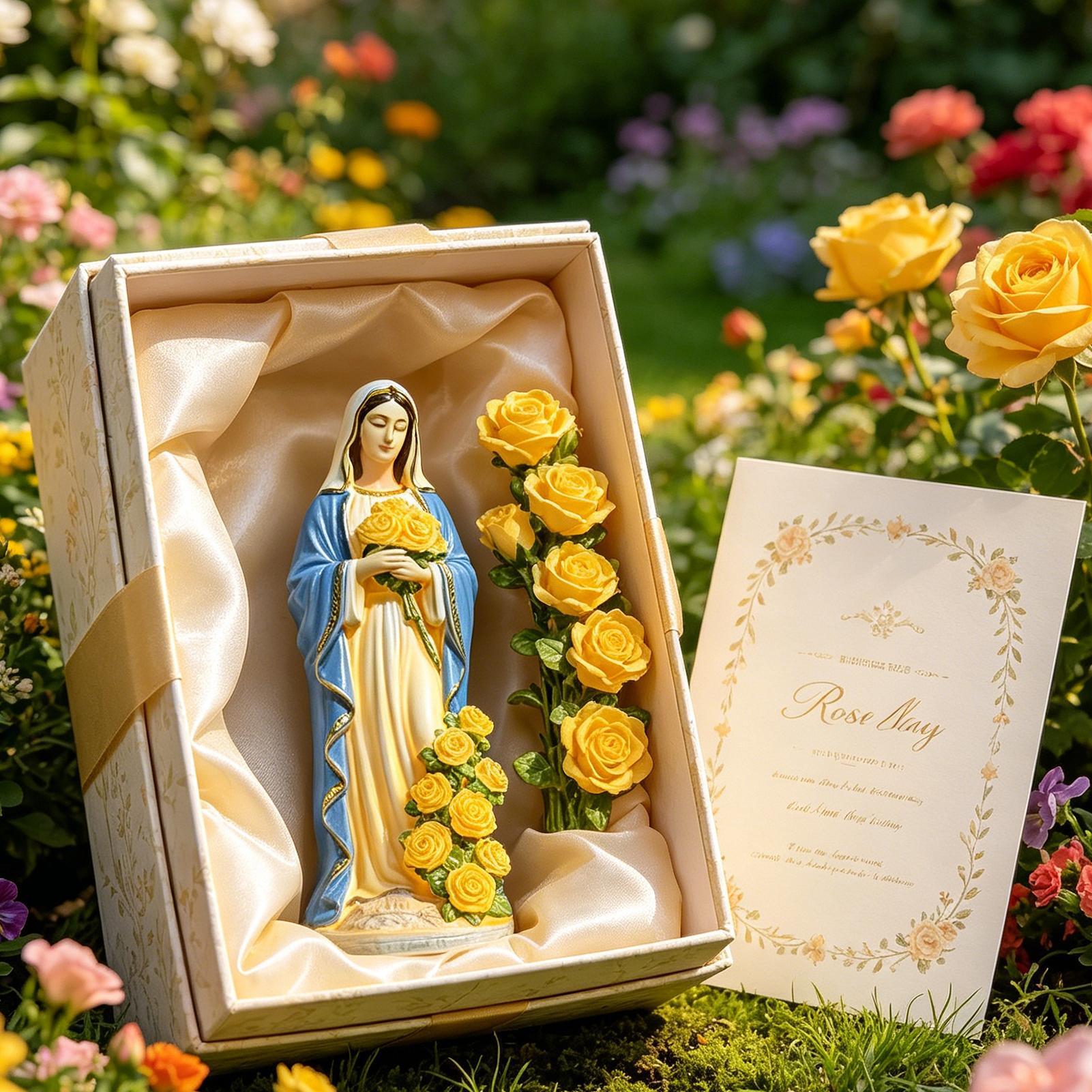 Virgin Mary Solar Statue Garde - огляд і ціна Smart Garden Solar