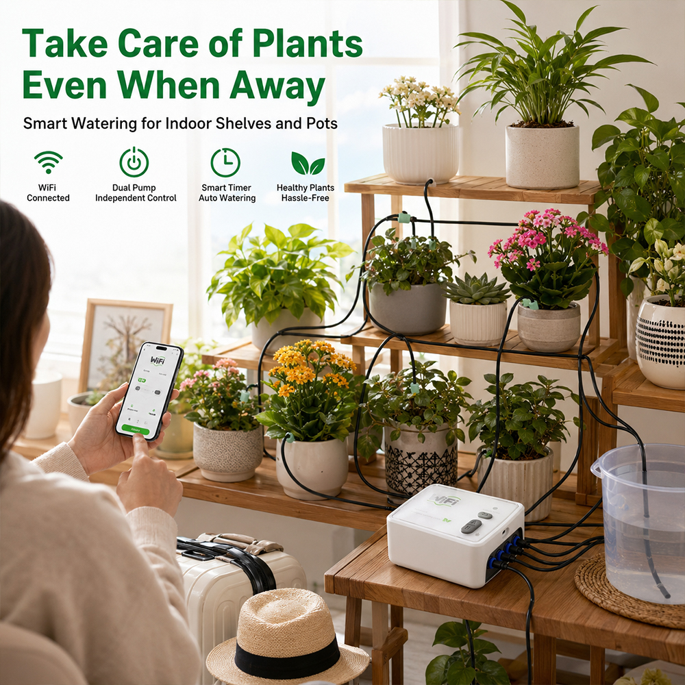 SIHAO WIFI Smart Dual Pump Aut - огляд і ціна Smart Garden System