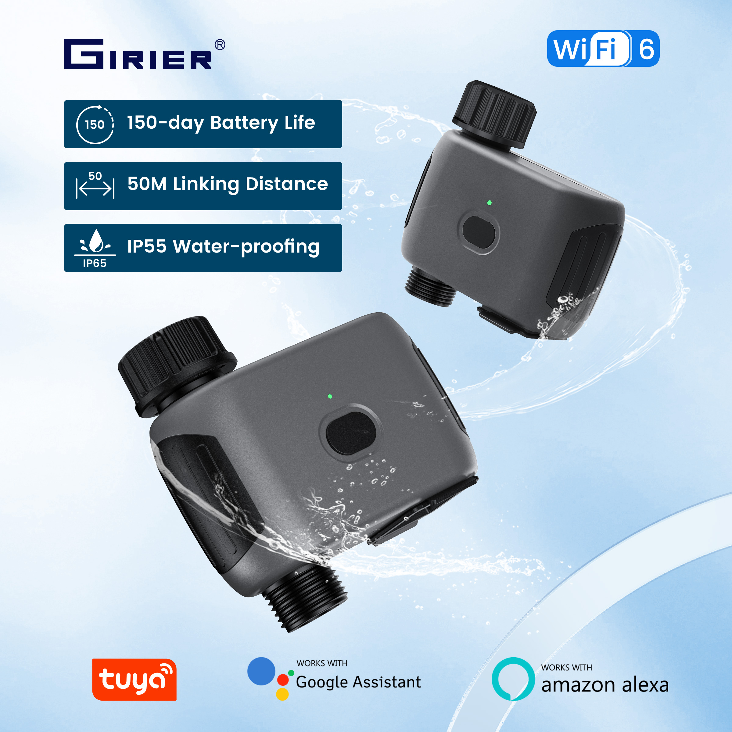 GIRIER Tuya Smart Water Timer  - огляд і ціна Smart Garden Sphagnum Moss