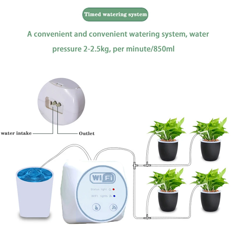 Wifi Garden Automatic Drip Irr - огляд і ціна Smart Garden Sphagnum Moss