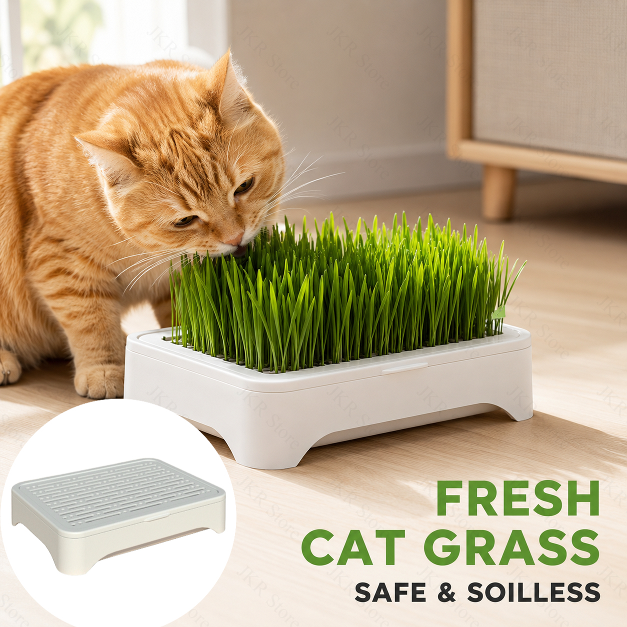Pet Cat Grass Hydroponic Plant - огляд і ціна Hydroponic Grow Pod