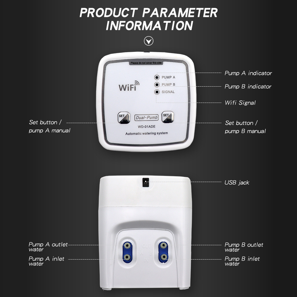 WIFI Intelligent Watering Devi - огляд і ціна Smart Garden Water Timer