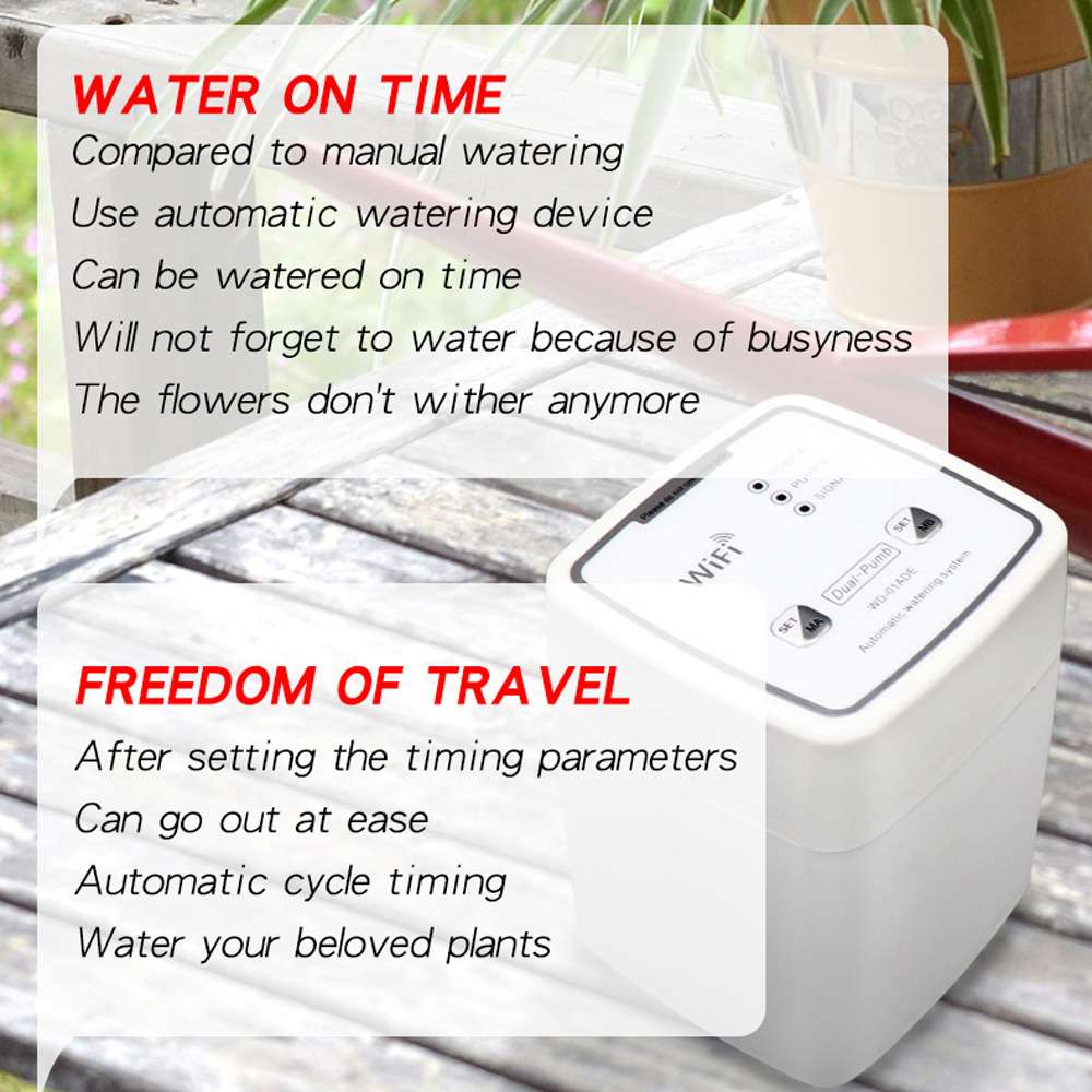 WIFI Intelligent Watering Devi - огляд і ціна Smart Garden Water Timer
