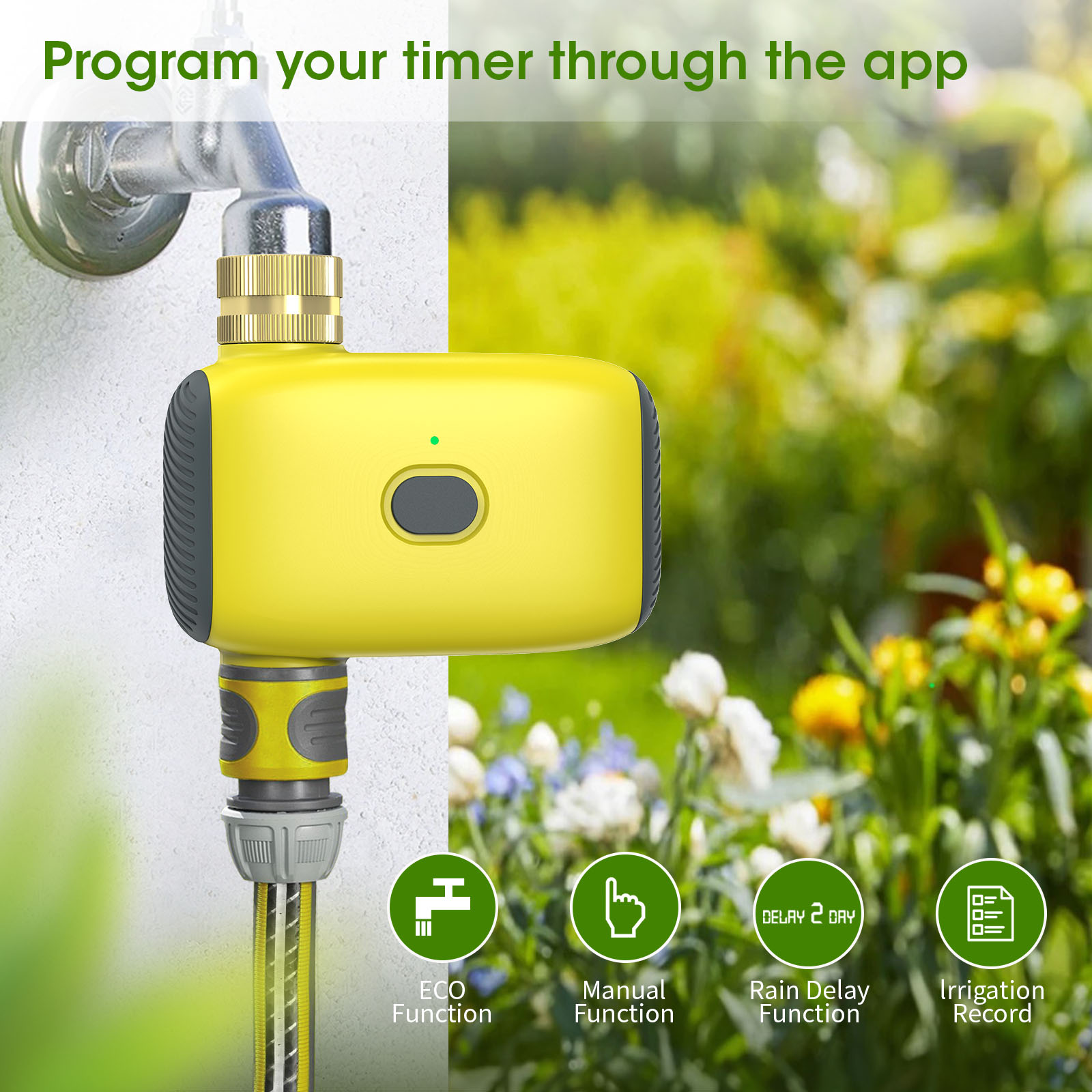 Tuya Smart Zigbee Watering Tim - огляд і ціна Smart Garden Sphagnum Moss