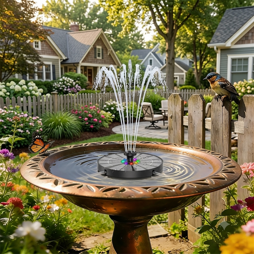 3.5W Solar-Powered Water Fount - огляд і ціна Smart Garden Solar