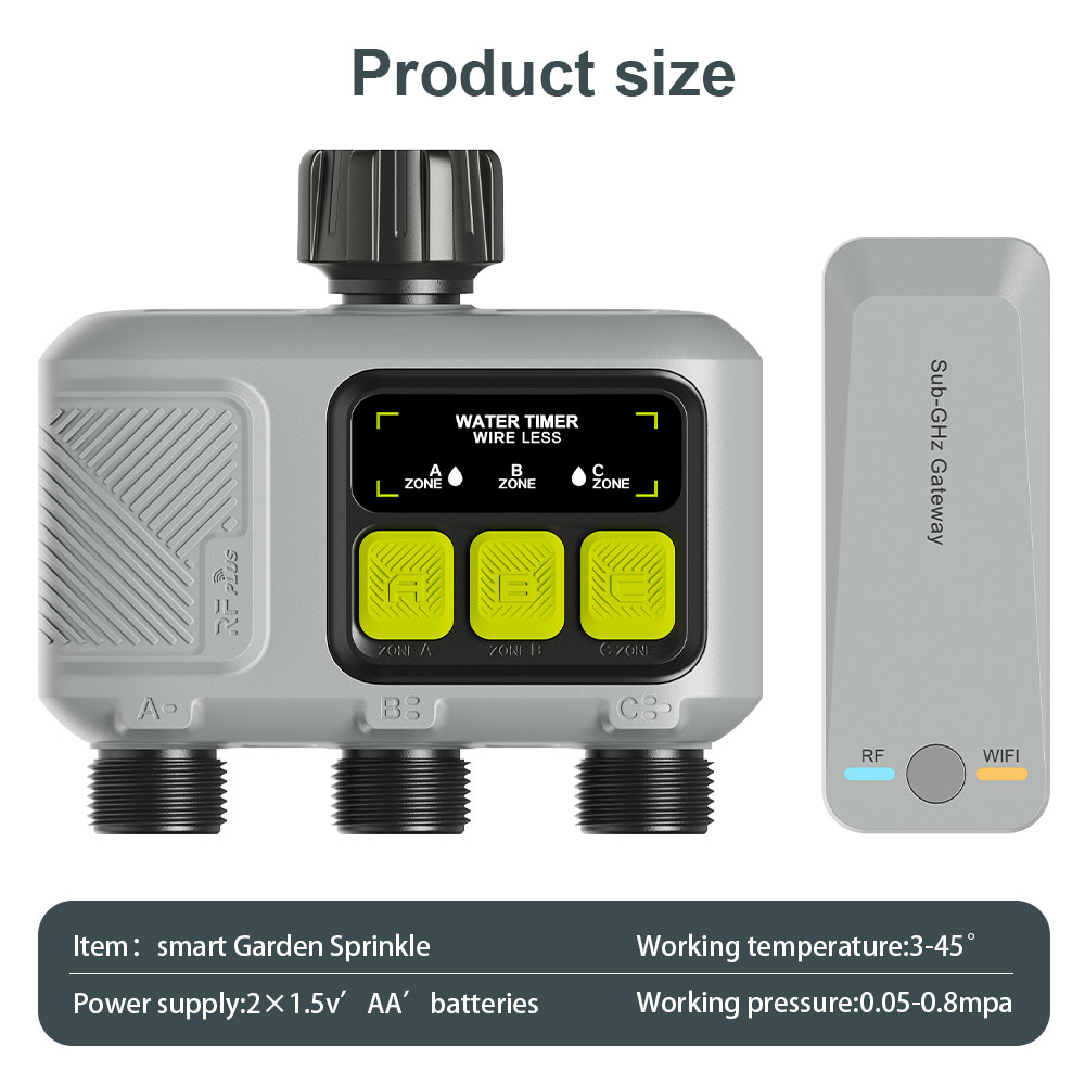 Tuya WiFi+RF433 3 Zone Smart I - огляд і ціна Smart Garden Sphagnum Moss