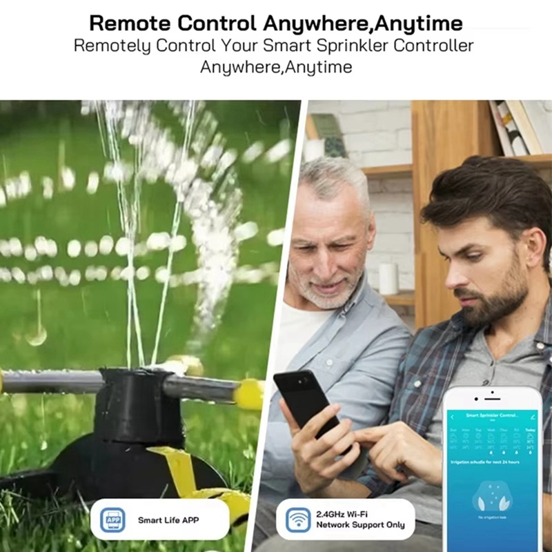 Tuya WiFi Smart Sprinkler Cont - огляд і ціна Smart Garden System