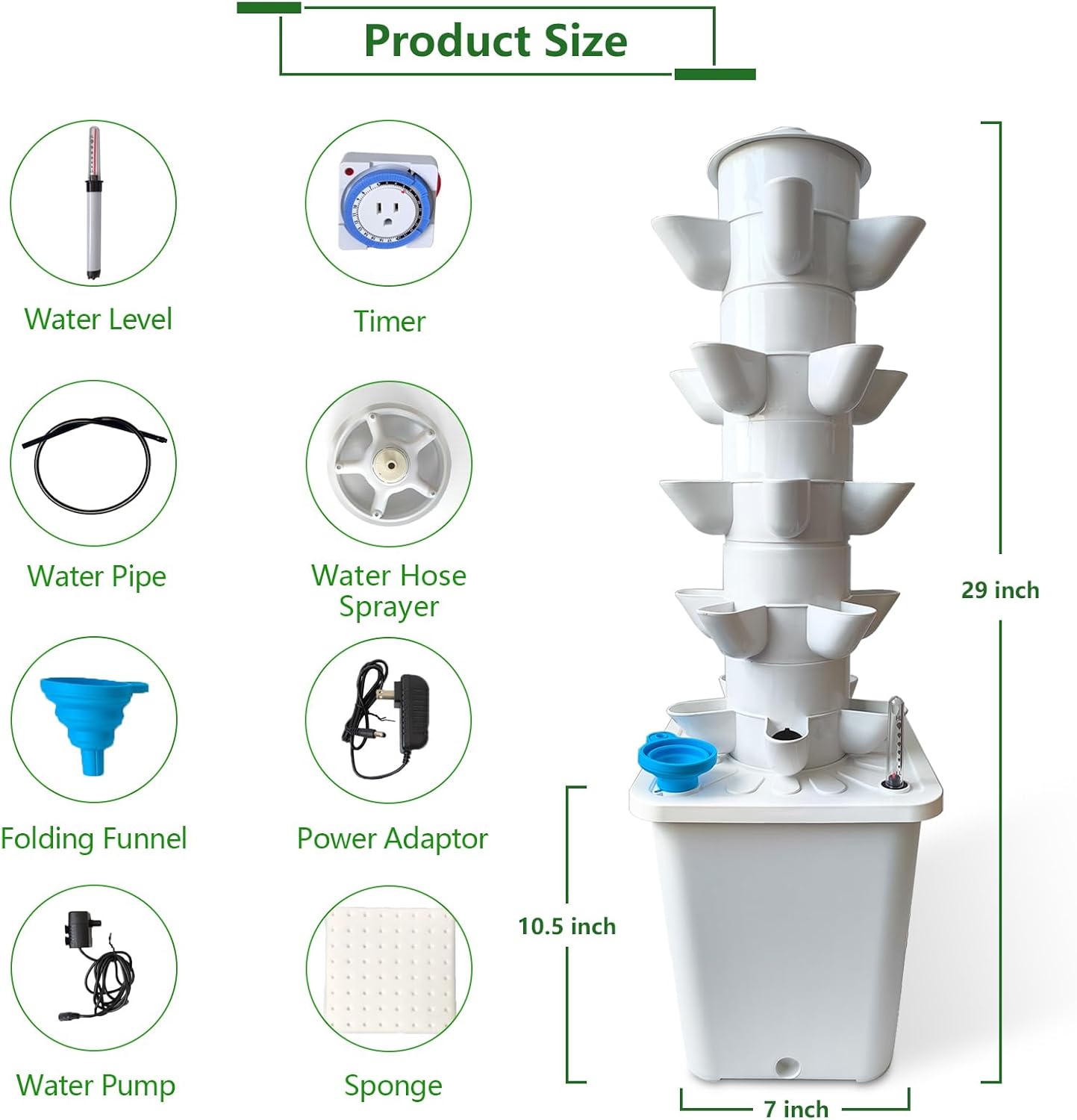 Hydroponic Growing System Kit, - огляд і ціна Hydroponic Grow Pod