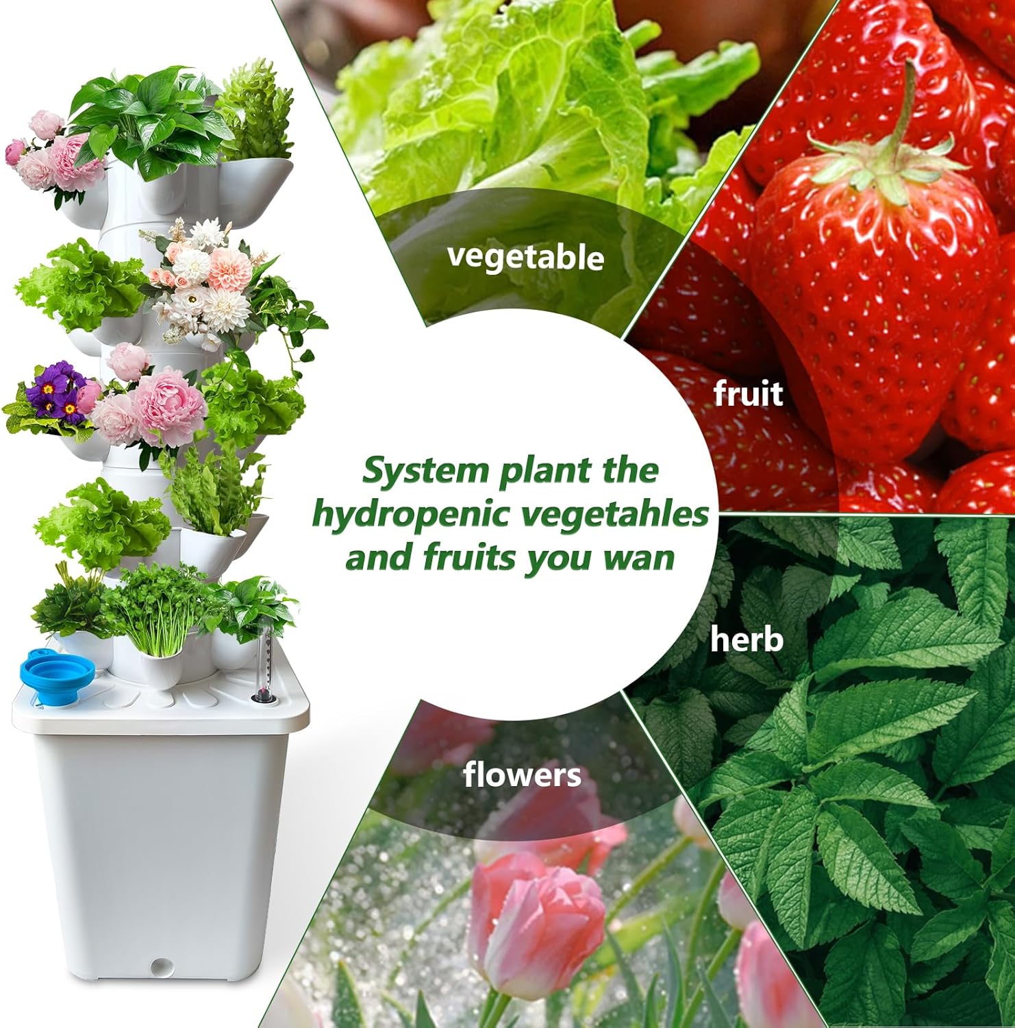 Hydroponic Growing System Kit, - огляд і ціна Hydroponic Grow Pod