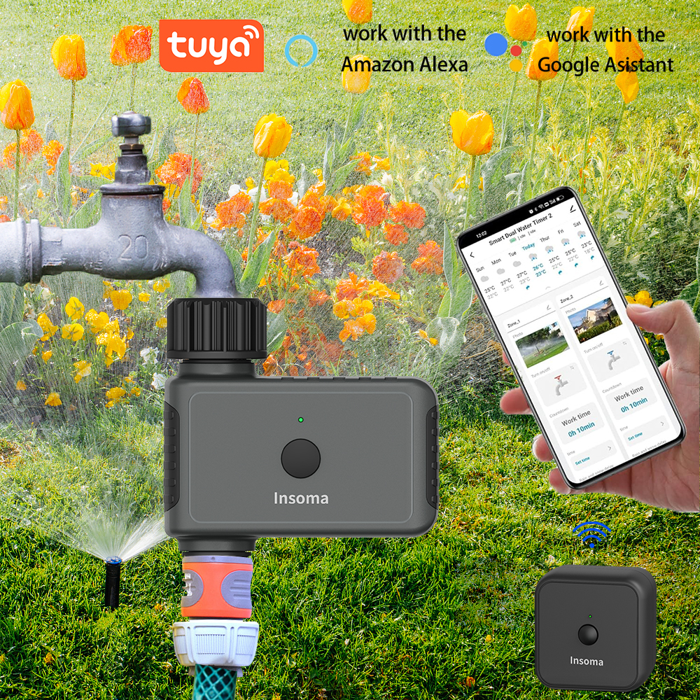 Insoma Wifi Automatic Sprinkle - огляд і ціна Smart Garden Sphagnum Moss