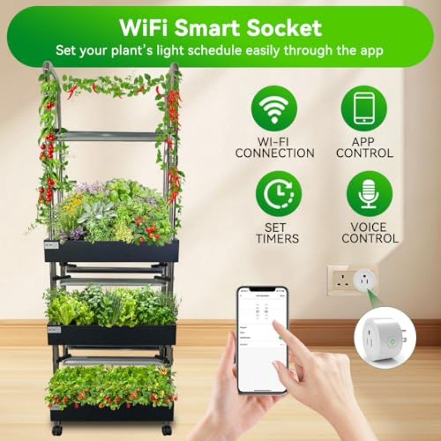 Indoor hydroponics growing sys - огляд і ціна Smart Garden System