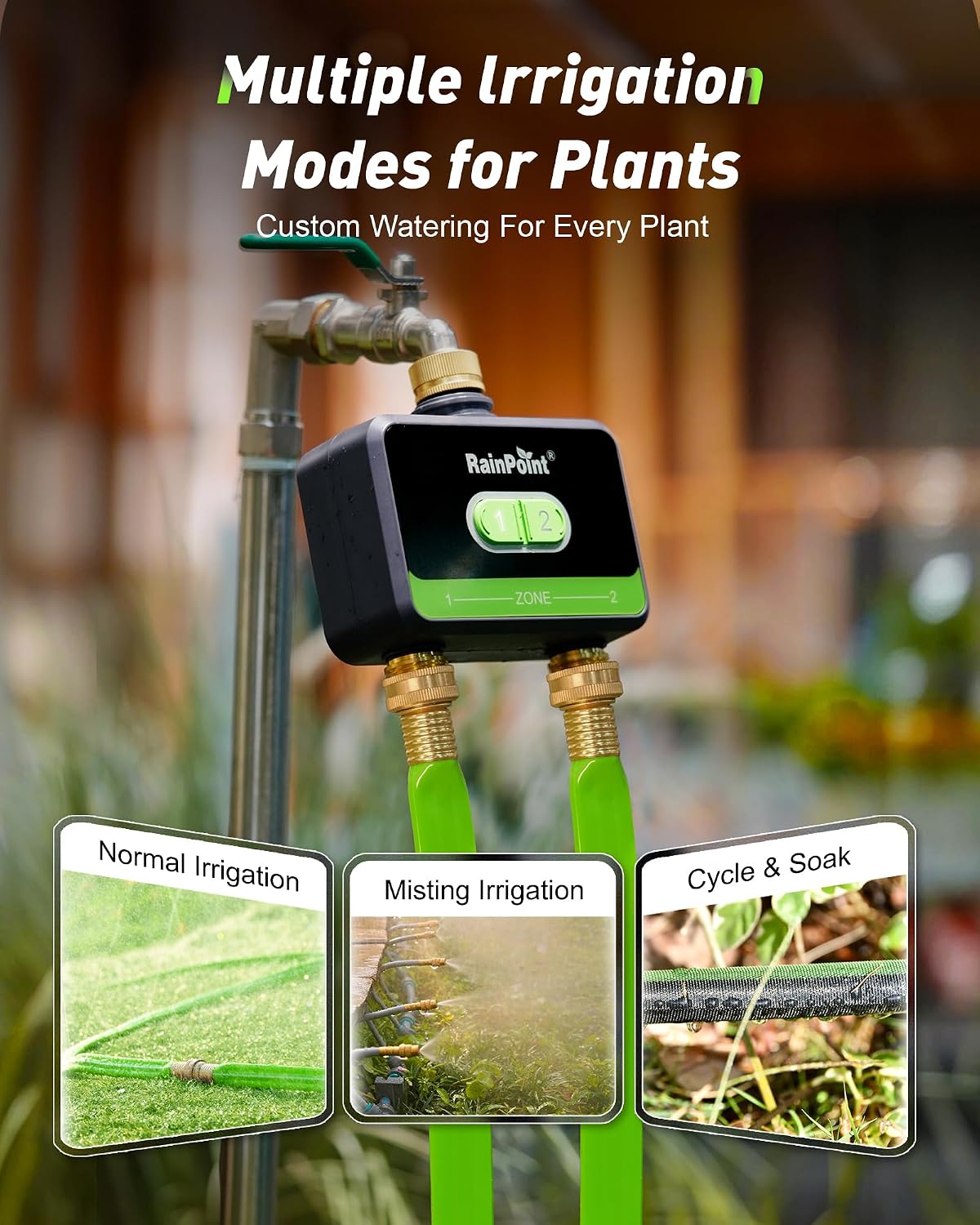 2-Zone Smart WiFi Water Timer  - огляд і ціна Smart Garden System