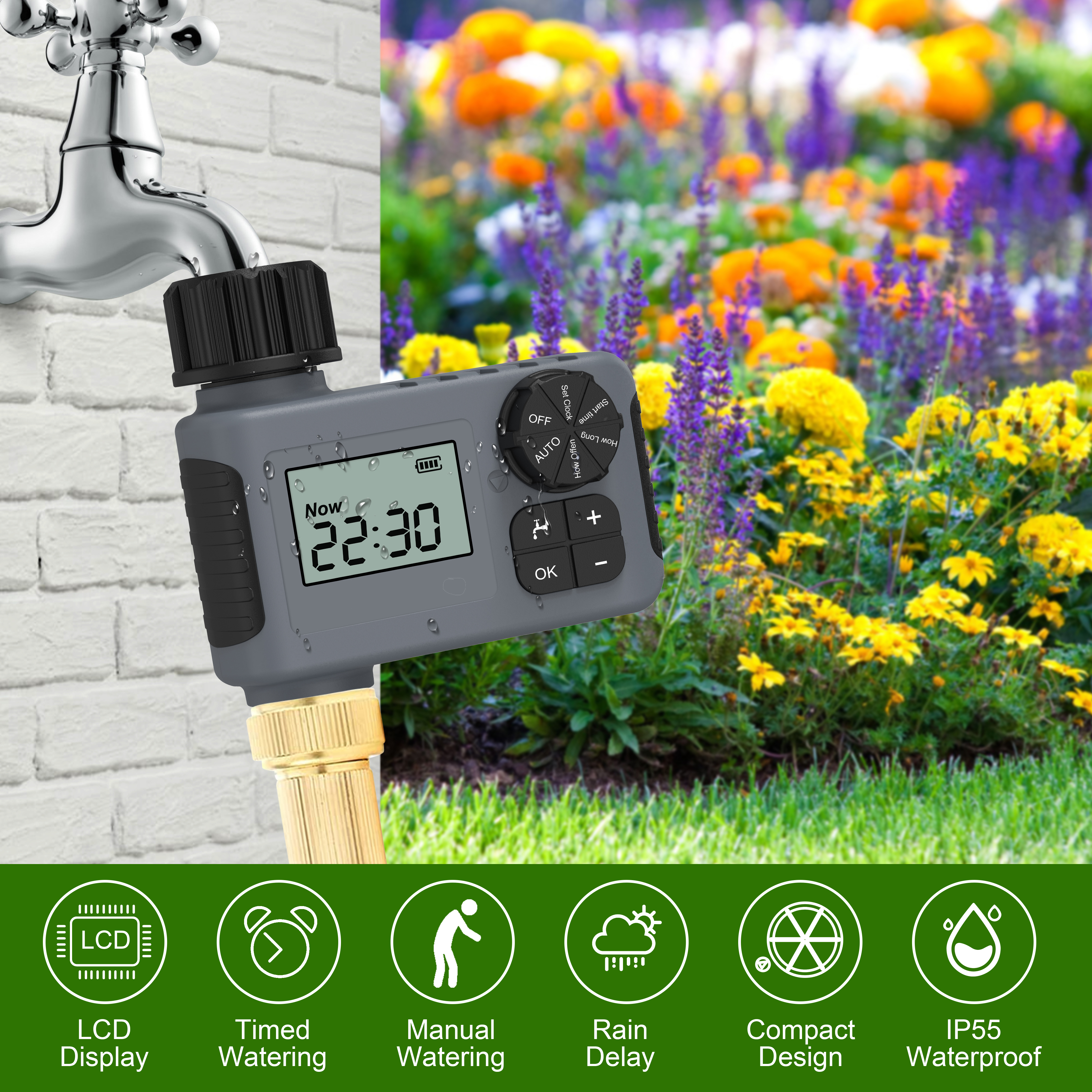 Automatic Water Timer Smart Ir - огляд і ціна Smart Garden Sphagnum Moss