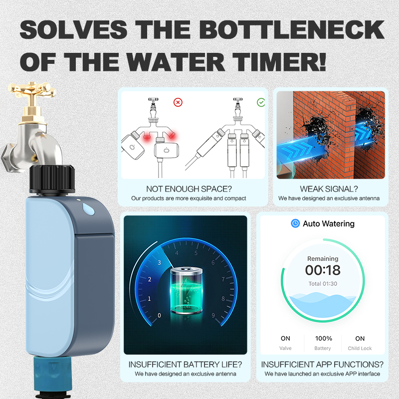 Tuya WiFi Automatic Sprinkler  - огляд і ціна Smart Garden Sphagnum Moss