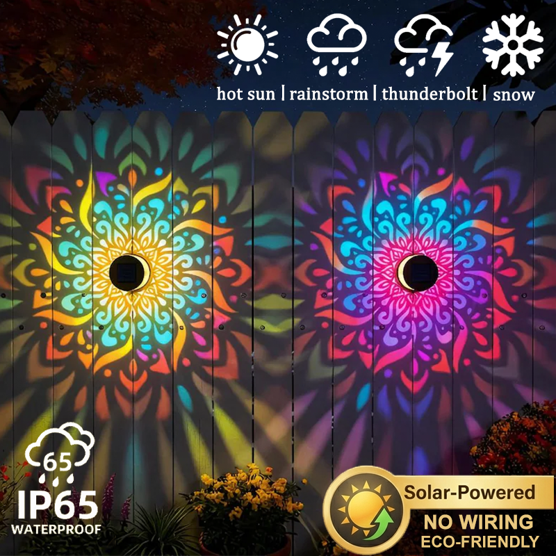 Solar LED Wall Light Mandala P - огляд і ціна Smart Garden Solar