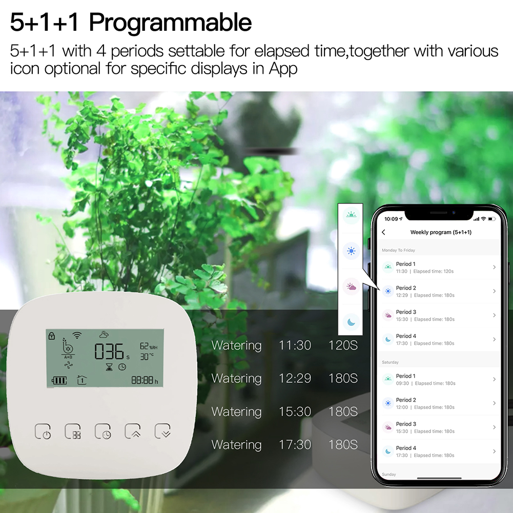 WiFi Tuya Smart Watering Machi - огляд і ціна Smart Garden System