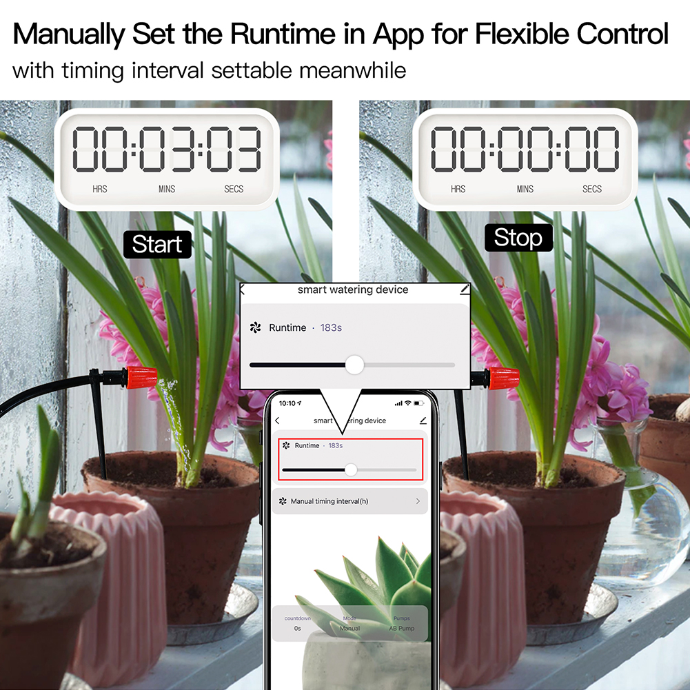 WiFi Tuya Smart Watering Machi - огляд і ціна Smart Garden System