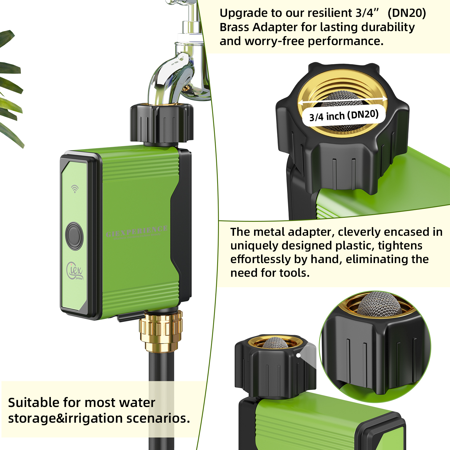 WIFI & ZIGBEE Garden Watering  - огляд і ціна Smart Garden Sphagnum Moss