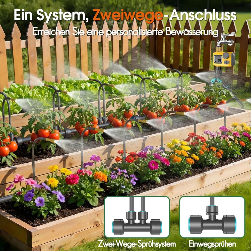 98ft Drip Irrigation System Ki - огляд і ціна Smart Garden System