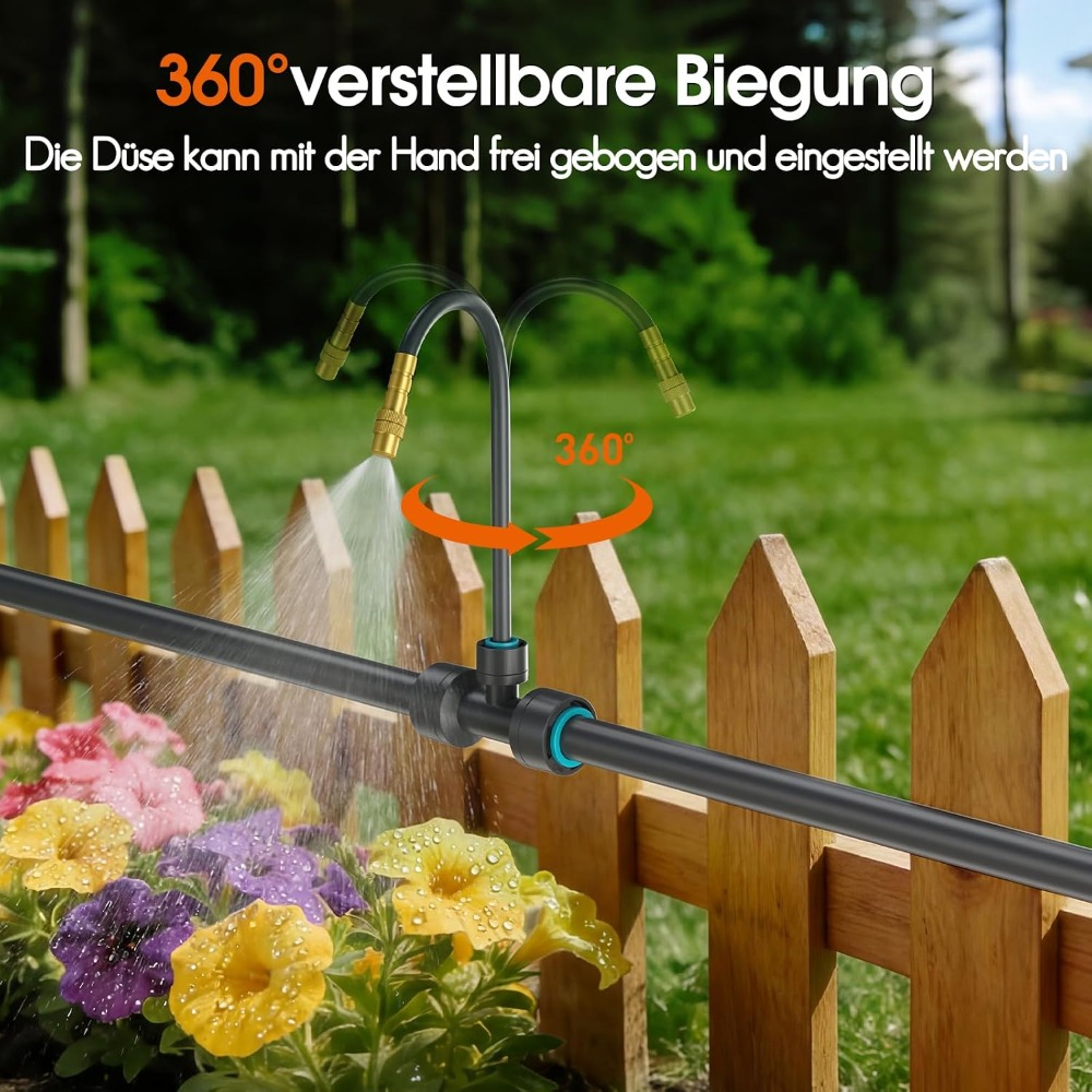 98ft Drip Irrigation System Ki - огляд і ціна Smart Garden System