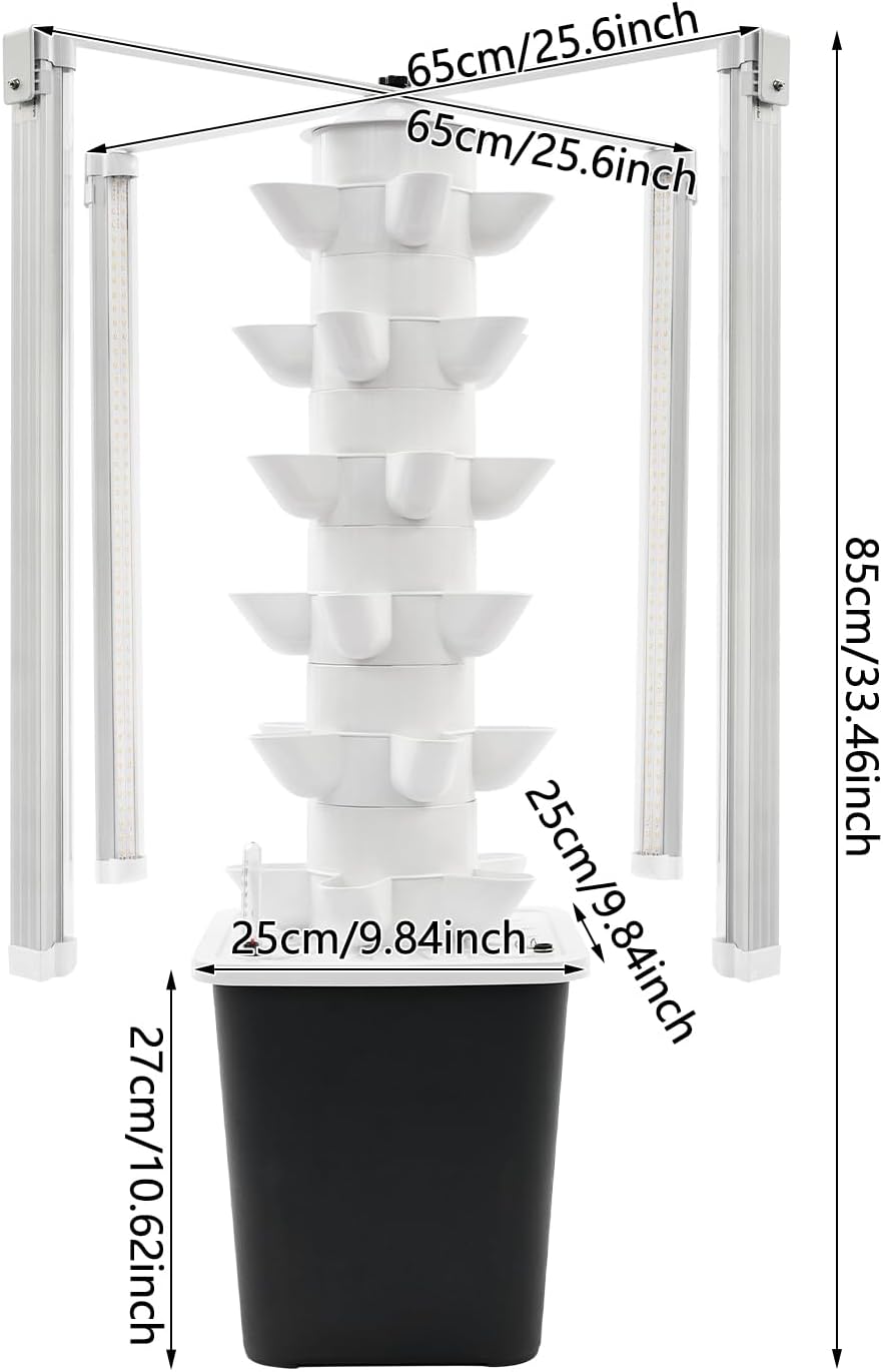 Hydroponic Tower with Grow Lig - огляд і ціна Hydroponic Grow Pod